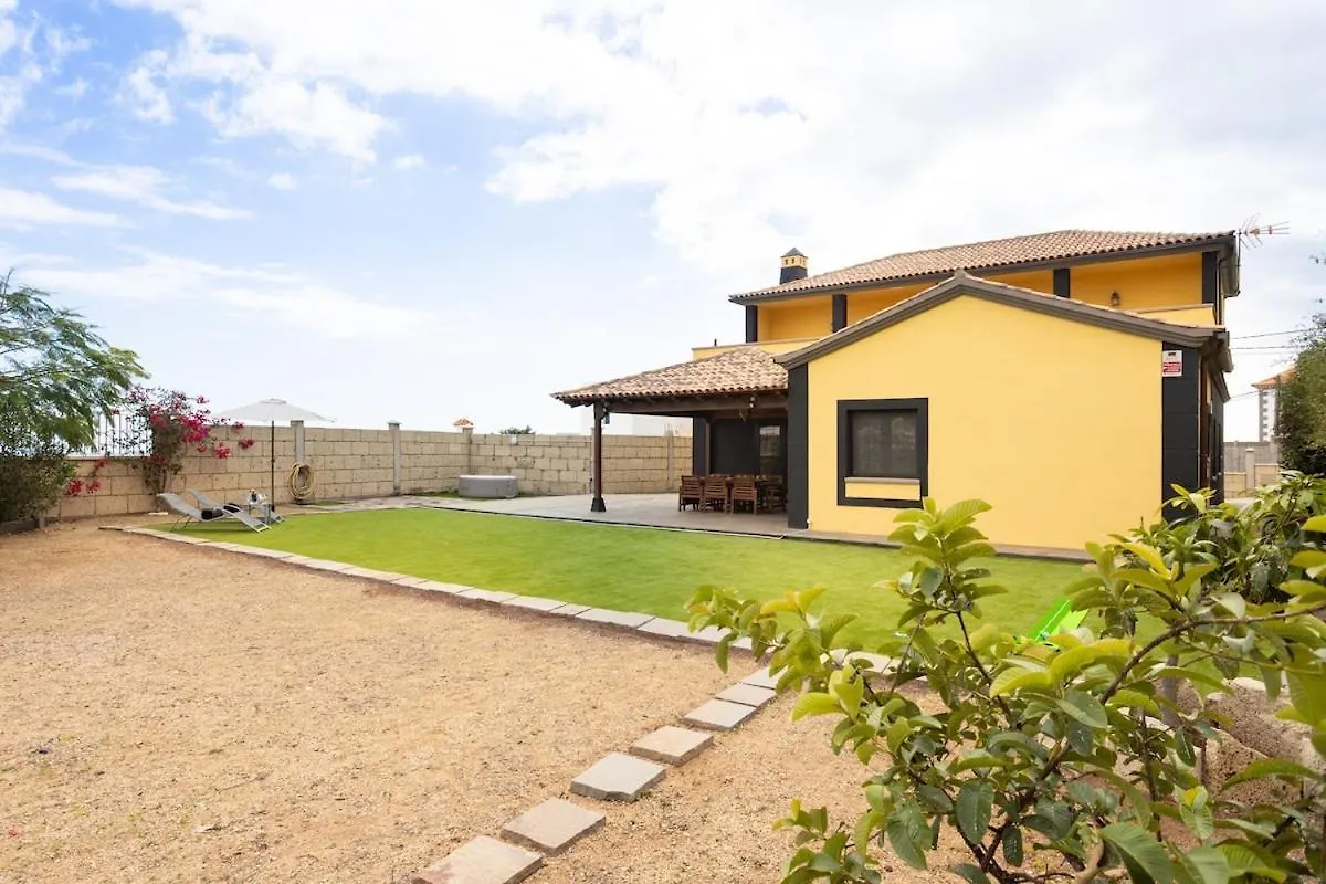 Villa Jazmin Real Confort Jakuzzi Vistas Jardin Candelaria